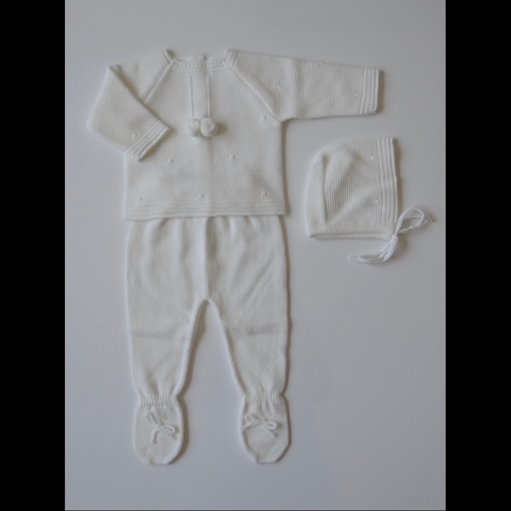 Baby Unisex knit set NEW